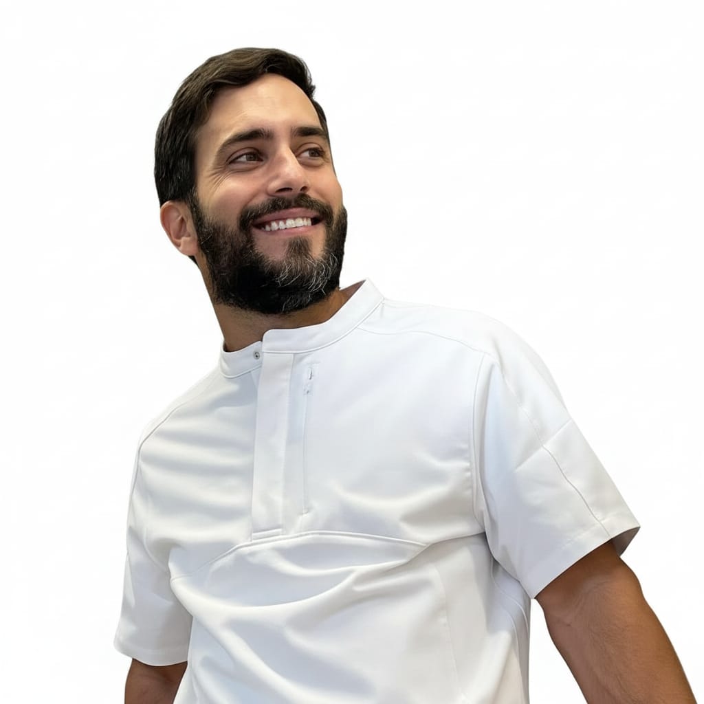 Retrato profesional de Dr. Carlos Grazier en Dental Group Panama
